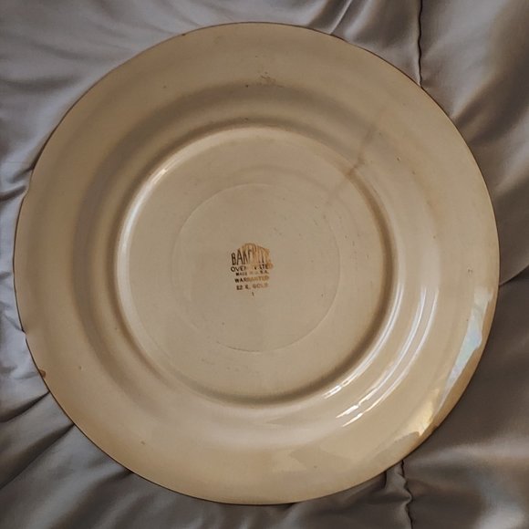 Bakerite Warrented 22k Gold Plate - Picture 2 of 2